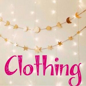 All kinds of clothes 😍